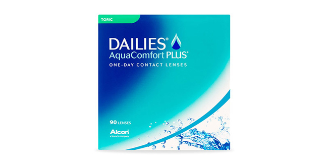 Dailies Aquacomfort Plus Toric 90 Pack Contacts Direct