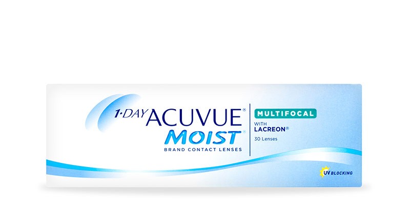 1-DAY ACUVUE® MOIST MULTIFOCAL, 30 pack