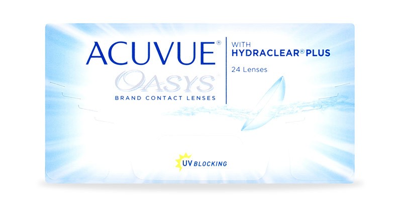 ACUVUE OASYS® with HYDRACLEAR® PLUS Technology, 24 pack